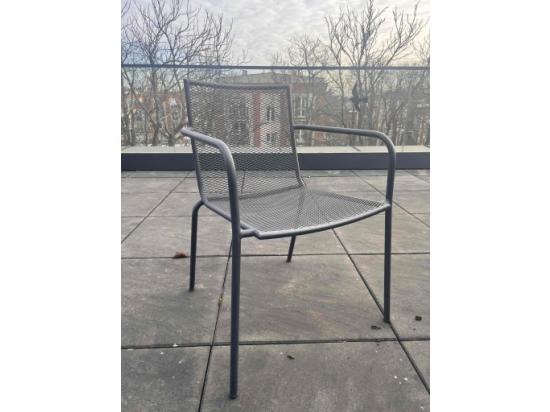 Krzesło Mwtalowe Ogrodowe